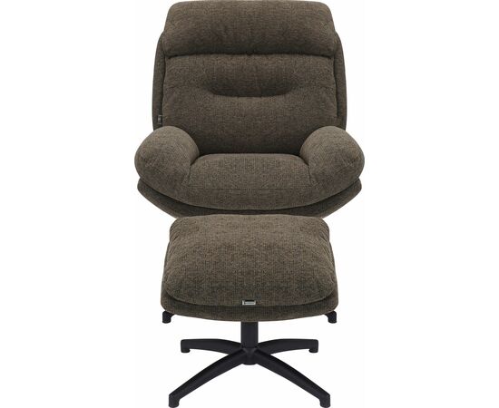 Кресло мягкое Everprof Kiwi Ткань Темно-коричневый, изображение 2 | Интернет магазин мебели и декора LifeDekor