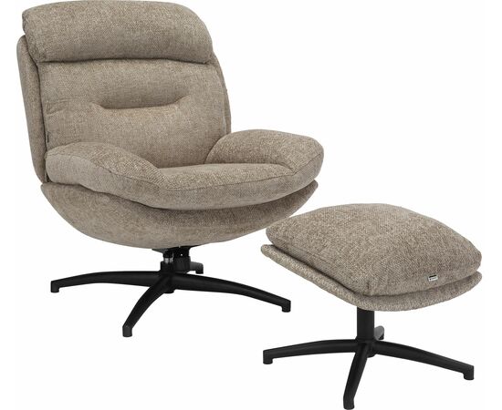 Кресло мягкое Everprof Kiwi Ткань Бежевый | Интернет магазин мебели и декора LifeDekor