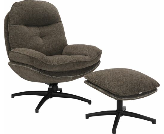 Кресло мягкое Everprof Lime Ткань Темно-коричневый | Интернет магазин мебели и декора LifeDekor