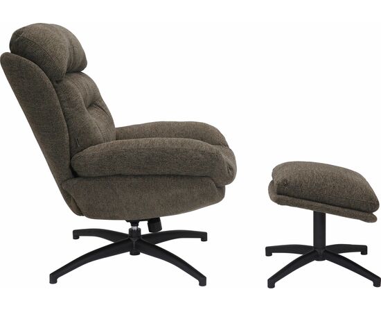 Кресло мягкое Everprof Kiwi Ткань Темно-коричневый, изображение 3 | Интернет магазин мебели и декора LifeDekor