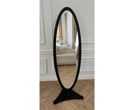 Зеркало напольное "Версаль" (черный матовый) | Интернет магазин мебели и декора LifeDekor