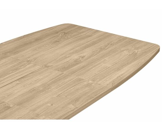 Стол деревянный Индиана 130x80 дуб кунео / черный, изображение 6 | Интернет магазин мебели и декора LifeDekor