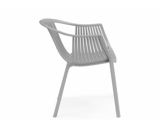 Пластиковый стул Боркас пластик / серый, изображение 2 | Интернет магазин мебели и декора LifeDekor