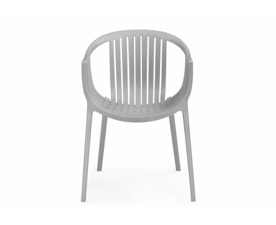 Пластиковый стул Боркас пластик / серый, изображение 3 | Интернет магазин мебели и декора LifeDekor
