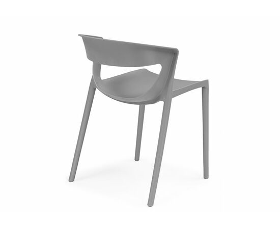 Пластиковый стул Градно жесткий серый, изображение 4 | Интернет магазин мебели и декора LifeDekor