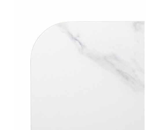 Стол Festa 140x85x77см, керамогранит белый мрамор, изображение 10 | Интернет магазин мебели и декора LifeDekor