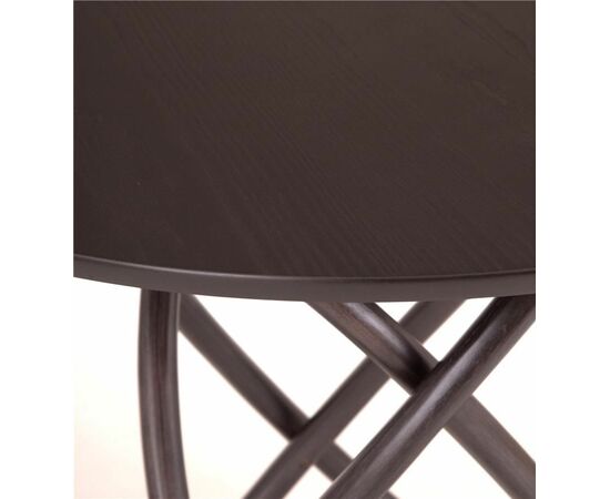 Стол не раскладной Линц 90 Red Black(Венге), изображение 4 | Интернет магазин мебели и декора LifeDekor