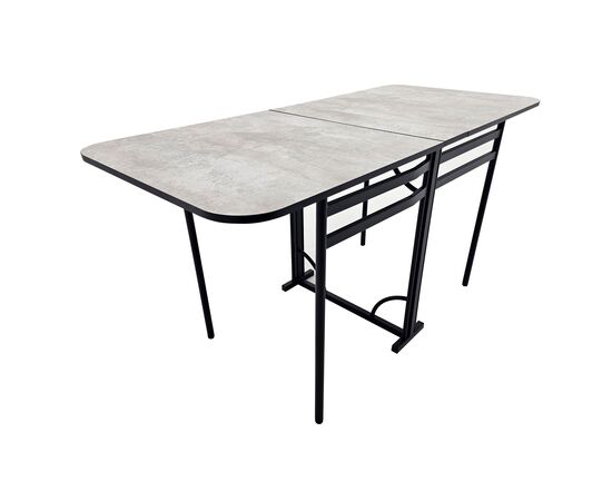 Стол-книжка Искра, Цемент, Черный муар | Интернет магазин мебели и декора LifeDekor