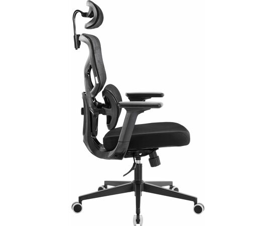 Эргономичное кресло Everprof Omega Black Сетка Черный, изображение 3 | Интернет магазин мебели и декора LifeDekor