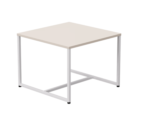 Стол журнальный Everprof EVO 604х604х460 Кашемир/Белый | Интернет магазин мебели и декора LifeDekor