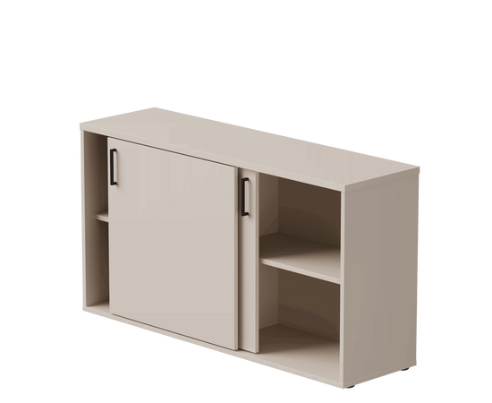 Шкаф-купе низкий Everprof EVO 1374х385х755 Кашемир, изображение 2 | Интернет магазин мебели и декора LifeDekor