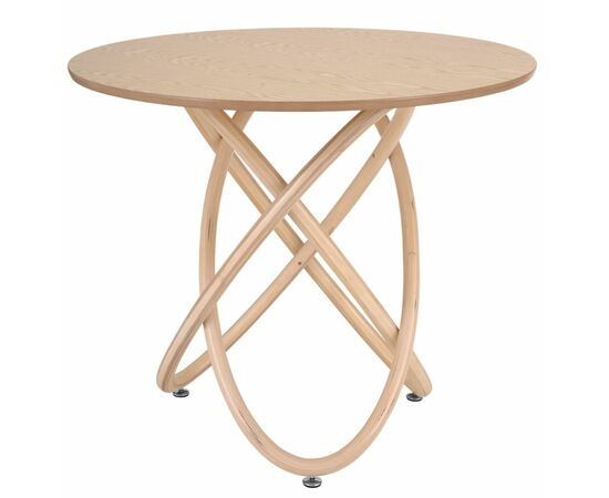 Стол не раскладной Линц 90 Red Black (Беленый дуб) | Интернет магазин мебели и декора LifeDekor