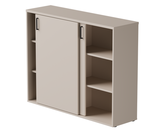 Шкаф-купе средний Everprof EVO 1374х385x1115 Кашемир, изображение 2 | Интернет магазин мебели и декора LifeDekor