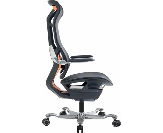 Эргономичное кресло Atom Black Сетка Черный, изображение 3 | Интернет магазин мебели и декора LifeDekor