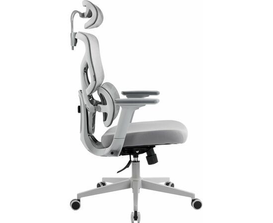 Эргономичное кресло Everprof Omega Grey Сетка Серый, изображение 3 | Интернет магазин мебели и декора LifeDekor