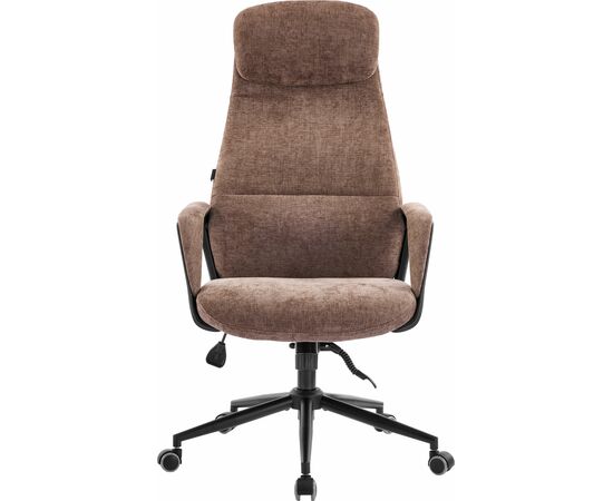 Кресло руководителя Everprof Otto Black Ткань Коричневый, изображение 2 | Интернет магазин мебели и декора LifeDekor