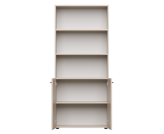 Шкаф полузакрытый Everprof EVO 800х383x1835 Кашемир/Дуб Соната, изображение 2 | Интернет магазин мебели и декора LifeDekor