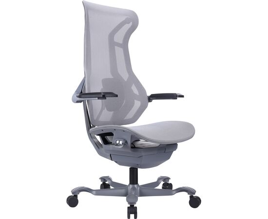 Эргономичное кресло Atom Grey Сетка Серый | Интернет магазин мебели и декора LifeDekor