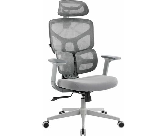 Эргономичное кресло Everprof Omega Grey Сетка Серый | Интернет магазин мебели и декора LifeDekor