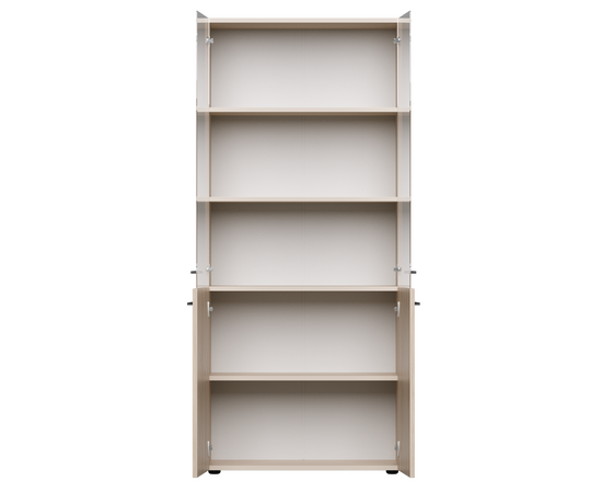 Шкаф комбинированный Everprof EVO 800х383x1835 Кашемир/Дуб Соната, изображение 2 | Интернет магазин мебели и декора LifeDekor