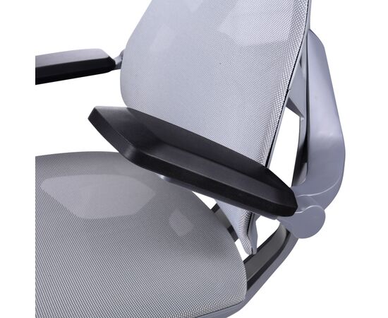 Эргономичное кресло Atom Grey Сетка Серый, изображение 11 | Интернет магазин мебели и декора LifeDekor