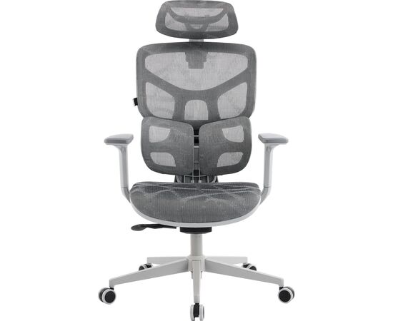 Эргономичное кресло Everprof Alfa Grey Сетка Серый, изображение 2 | Интернет магазин мебели и декора LifeDekor