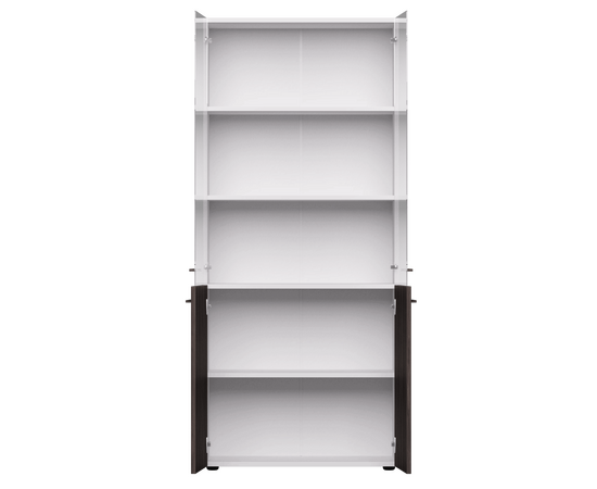 Шкаф комбинированный Everprof EVO 800х383x1835 Белый/Дуб Пасадена, изображение 2 | Интернет магазин мебели и декора LifeDekor