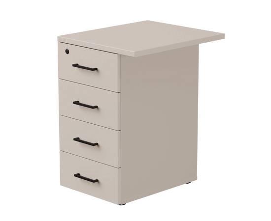 Тумба приставная Everprof EVO с топом 510х600x755 Кашемир | Интернет магазин мебели и декора LifeDekor