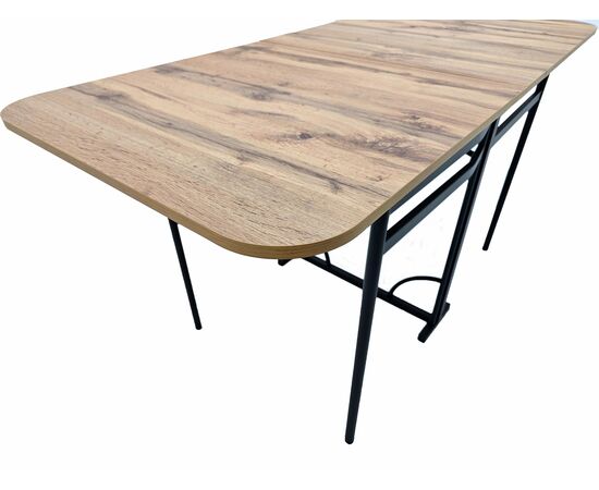 Стол-книжка Искра, Дуб вотан, Черный муар, изображение 2 | Интернет магазин мебели и декора LifeDekor Стол-книжка Искра, Дуб вотан, Черный муар, изображение 2 | Интернет магазин мебели и декора LifeDekor