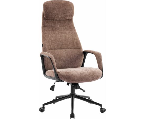 Кресло руководителя Everprof Otto Black Ткань Коричневый, изображение 6 | Интернет магазин мебели и декора LifeDekor