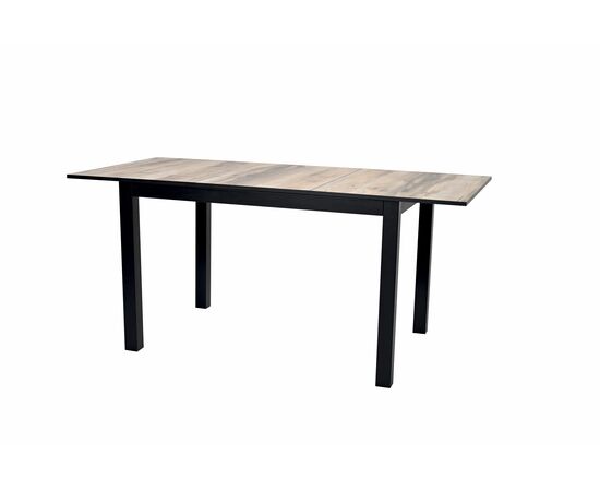 Стол Саен 30, Черный муар /клен каньон/ кромка черная | Интернет магазин мебели и декора LifeDekor