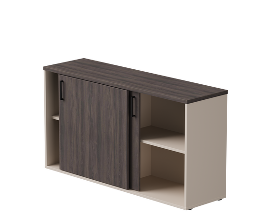 Шкаф-купе низкий Everprof EVO 1374х385х755 Кашемир/Дуб Пасадена, изображение 2 | Интернет магазин мебели и декора LifeDekor