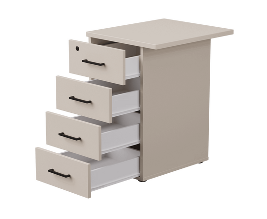 Тумба приставная Everprof EVO с топом 510х600x755 Кашемир, изображение 2 | Интернет магазин мебели и декора LifeDekor