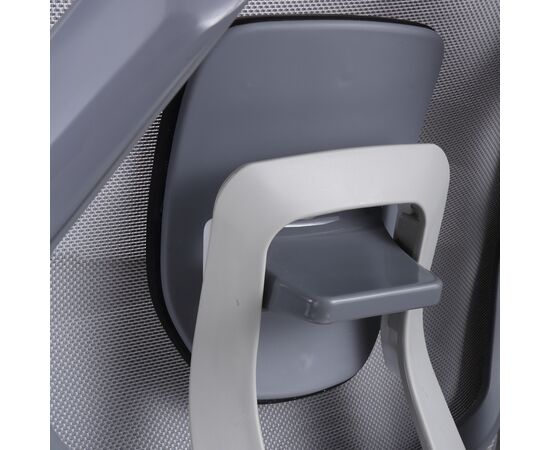 Эргономичное кресло Atom Grey Сетка Серый, изображение 6 | Интернет магазин мебели и декора LifeDekor