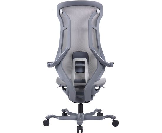 Эргономичное кресло Atom Grey Сетка Серый, изображение 4 | Интернет магазин мебели и декора LifeDekor