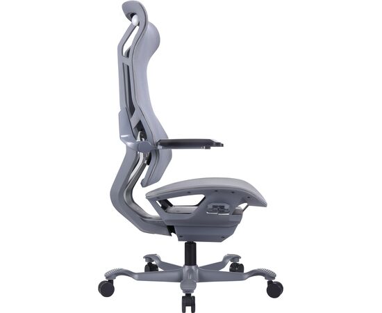 Эргономичное кресло Atom Grey Сетка Серый, изображение 3 | Интернет магазин мебели и декора LifeDekor