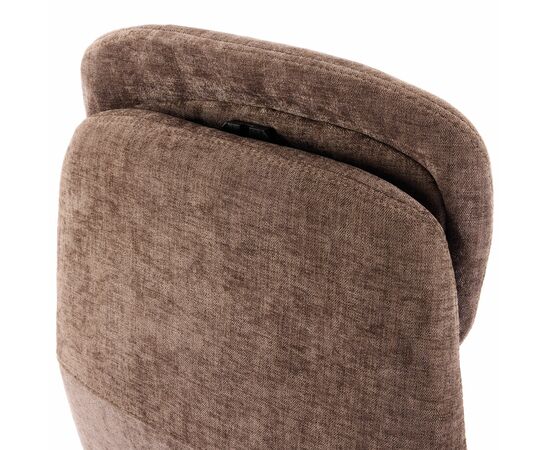 Кресло руководителя Everprof Otto Black Ткань Коричневый, изображение 7 | Интернет магазин мебели и декора LifeDekor