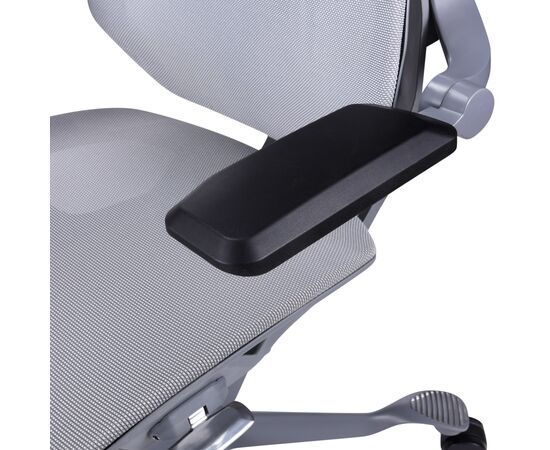 Эргономичное кресло Atom Grey Сетка Серый, изображение 10 | Интернет магазин мебели и декора LifeDekor