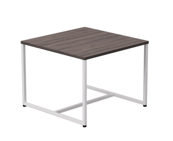 Стол журнальный Everprof EVO 604х604х460 Дуб Пасадена/Белый | Интернет магазин мебели и декора LifeDekor