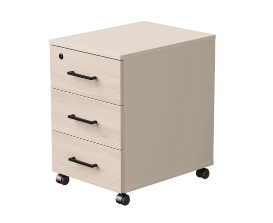 Тумба мобильная Everprof EVO 406х540х608 Кашемир/Кашемир/Дуб Соната | Интернет магазин мебели и декора LifeDekor