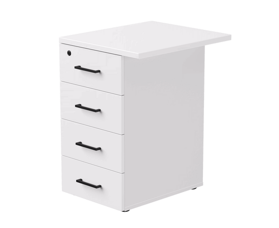 Тумба приставная Everprof EVO с топом 510х600x755 Белый | Интернет магазин мебели и декора LifeDekor