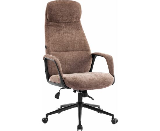 Кресло руководителя Everprof Otto Black Ткань Коричневый | Интернет магазин мебели и декора LifeDekor
