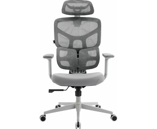 Эргономичное кресло Everprof Omega Grey Сетка Серый, изображение 2 | Интернет магазин мебели и декора LifeDekor