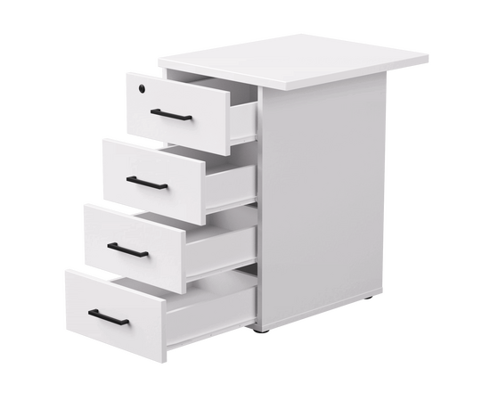 Тумба приставная Everprof EVO с топом 510х600x755 Белый, изображение 2 | Интернет магазин мебели и декора LifeDekor