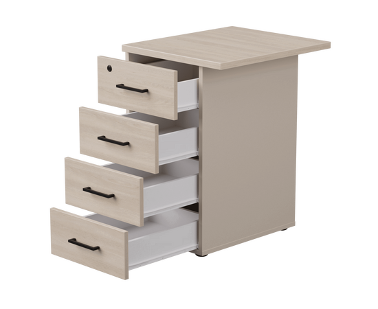 Тумба приставная Everprof EVO с топом 510х600x755 Кашемир/Дуб Соната, изображение 2 | Интернет магазин мебели и декора LifeDekor