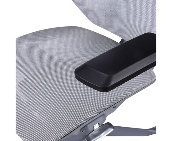 Эргономичное кресло Atom Grey Сетка Серый, изображение 7 | Интернет магазин мебели и декора LifeDekor