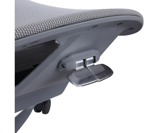 Эргономичное кресло Atom Grey Сетка Серый, изображение 13 | Интернет магазин мебели и декора LifeDekor
