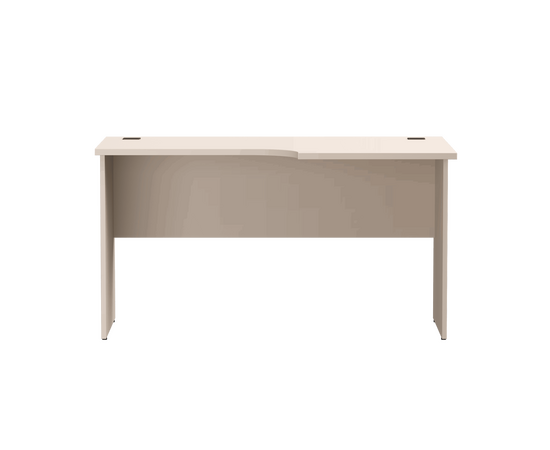 Стол эргономичный правый Everprof EVO опоры ЛДСП 1380х670(870)x755 мм Кашемир, изображение 2 | Интернет магазин мебели и декора LifeDekor