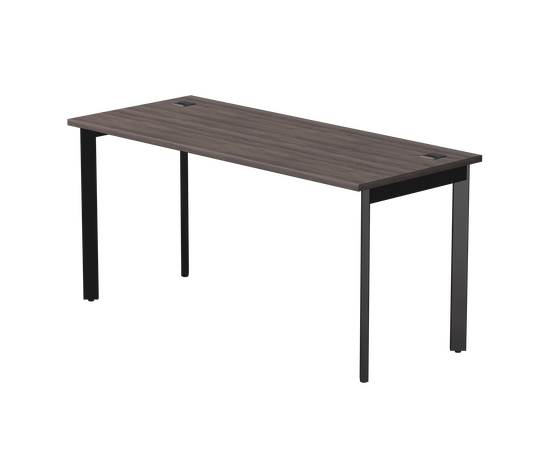 Стол прямой Everprof EVO на металлокаркасе 1580х670х755 мм опоры 45гр Дуб Пасадена/Черный | Интернет магазин мебели и декора LifeDekor