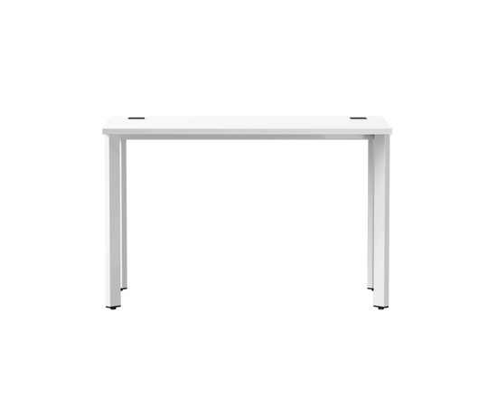 Стол прямой Everprof EVO на металлокаркасе 1180х670х755 мм опоры 45гр Белый/Белый, изображение 2 | Интернет магазин мебели и декора LifeDekor